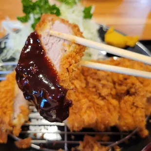 FILLET KATSU WITH MISO SAUCE