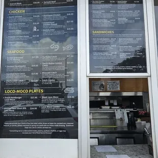 Picking up lunch for the fam