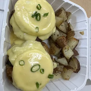 Soft Shell Crab Eggs Benedict