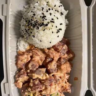 Spicy ahi