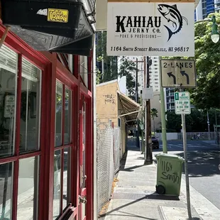 Front of Kahiau Jerky Co.
