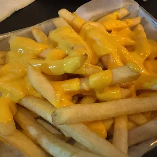 Nacho cheese fries! Seriously sooooo good.