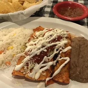 Steak Enchiladas