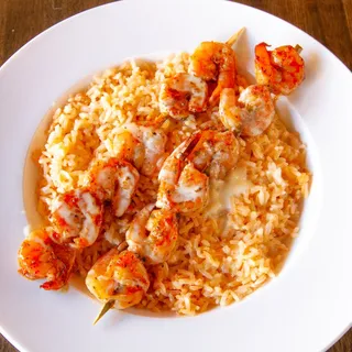 Arroz con camarones