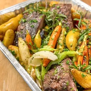 The roast! So tender and perfect for family!