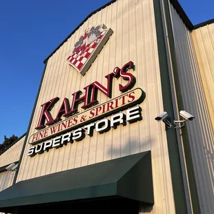 the front of the store