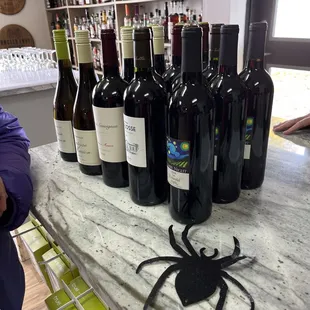 Wine tasting every Saturday.