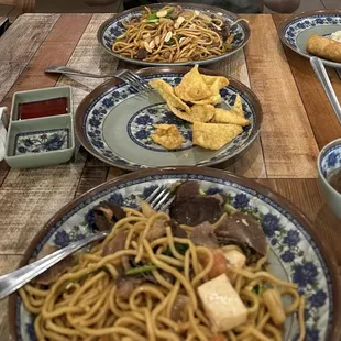 Our food! At least that part was good! Who knows what goes on in the kitchen though if this is what is going on out in the open