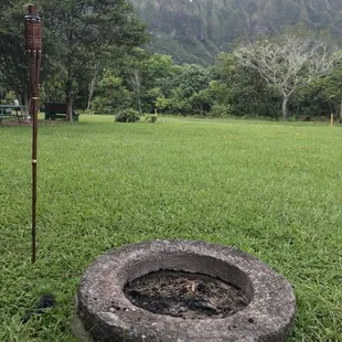 Each site has a fire pit and two picnic tables