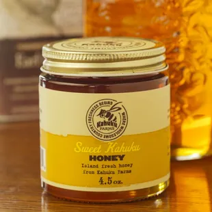 Our very own locally made Kahuku Honey