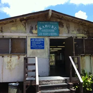 Front entrance