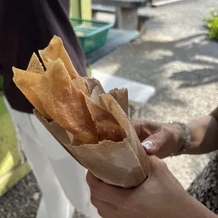 Fried bananas in oiled a$$ oil