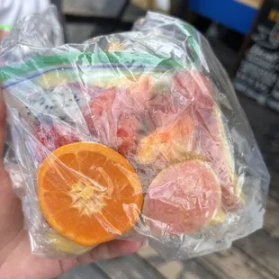 Mixed fruit bag