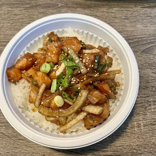 Salmon Shoyu Poke Bowl