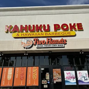 Outside of restaurant