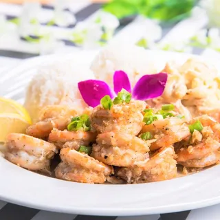 Lemon Butter Shrimp Plate