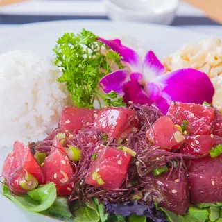 Limu Tuna Poke Plate