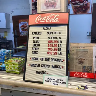 Poke prices