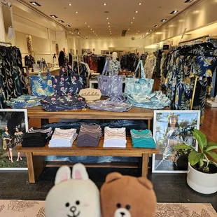 Interior of the shop