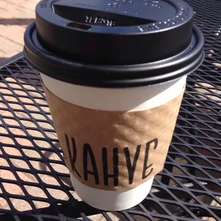 Hot Mocha. They even have almond milk!