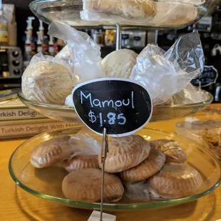 Authentic mamoul pastry.