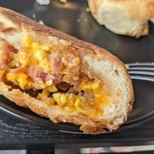 Egg, bacon, cheese Kolache