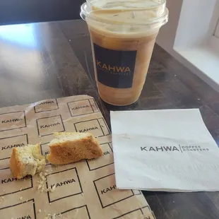 Nitro Coldbrew and Biscotti