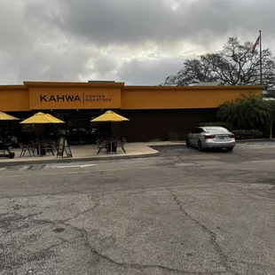 sushi and sashimi, outside