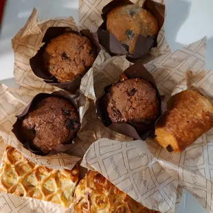 Pastries and muffins