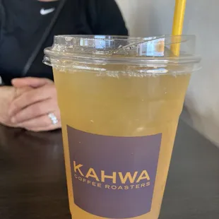 Unsweetened Citrus Tea~I enjoy it