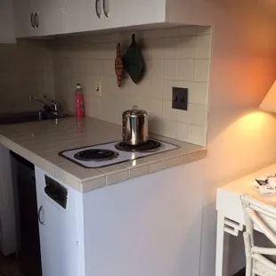 kitchenette in the apt 303