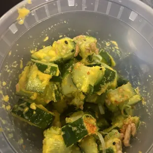 Cucumber Ginger Salad