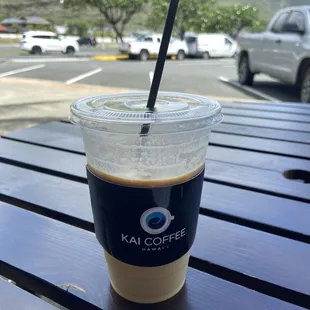Iced Macadamia Nut Latte