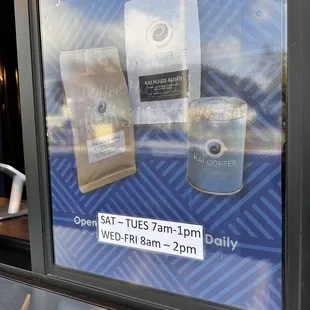New hours