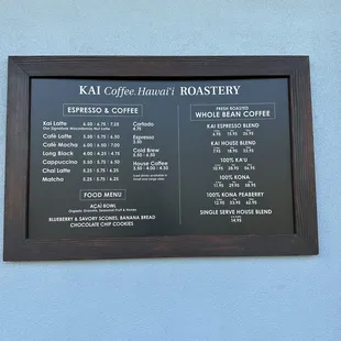 Menu May 2023