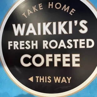 Coffee sign