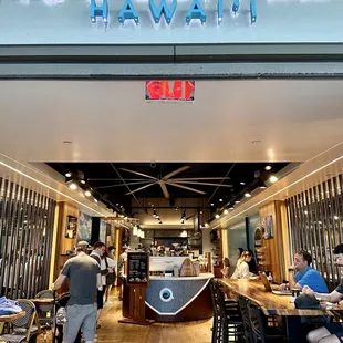 outside, sushi and sashimi