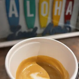 Cortado with Milkadamia (macnut milk)