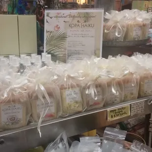 Kopa Haiku soaps, $8.50 each.