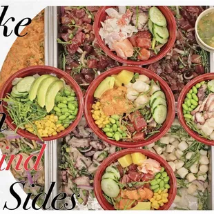 Make your Own Poke Bowls