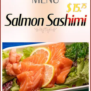 Salmon Sashimi