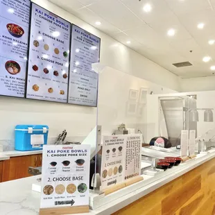Inside the Kai Poke Waikiki shop