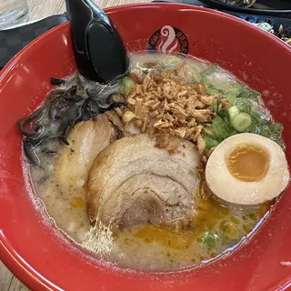 Shio tonkotsu ramen (white)