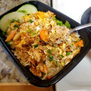 The best crab fried rice in town!