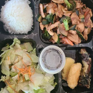 Lunch bento box - chicken
