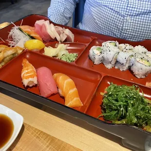 sushi and sashimi