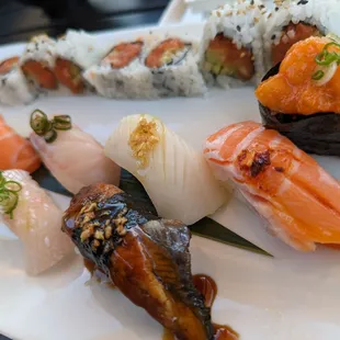 food, sashimi, sushi and sashimi, sushi
