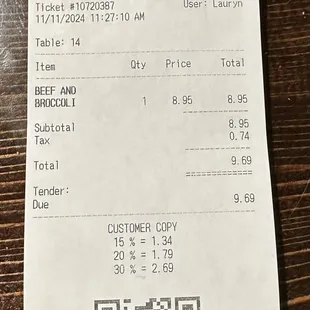 Amazing Value!!! Lunch Special includes iced tea &amp; cup of soup.
