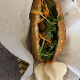 Mushroom Bahn Mi