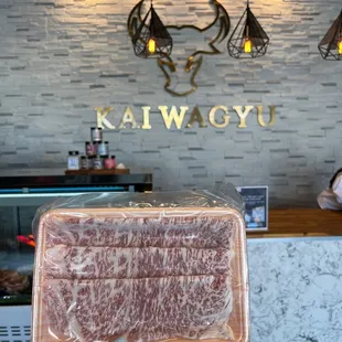 A5 Japanese Wagyu Striploin!